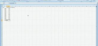 How To Create A Line Graph In Excel 2007 Microsoft Office