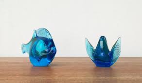 Fish Animal Sculpture In Art Glass