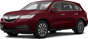 2016 acura mdx value ratings