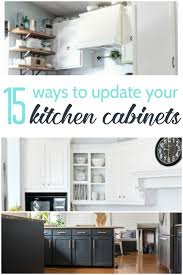 How to update oak cabinets from the '80s. 15 Amazing Ways To Redo Kitchen Cabinets Lovely Etc