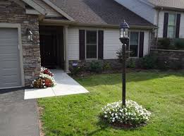 Front Yard Light Pole Lamp Gas Or