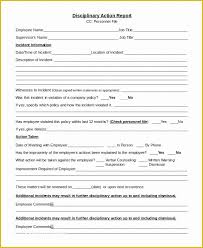 45 Employee Disciplinary Form Template Free