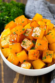 roasted ernut squash with brown