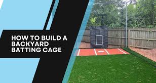how to build a backyard batting cage a