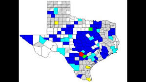 Map Shows Reported Flu Type Illnesses In Central Texas This