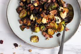 roasted brussels sprouts with pecans
