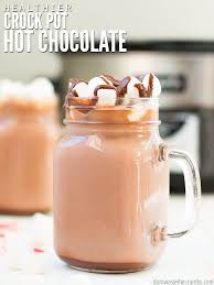 healthier crockpot hot chocolate don