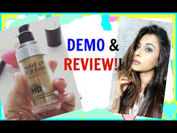 make up forever hd foundation review