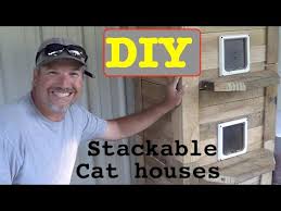 Amazing Diy Cat House Stackable