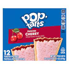 pop tarts toaster pastries cherry frosted