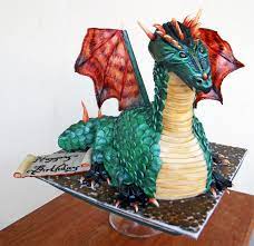 3d Dragon Cake Cakecentral Com gambar png