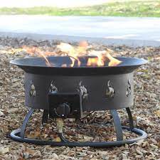 19 Round Portable Camp Fire Pit In
