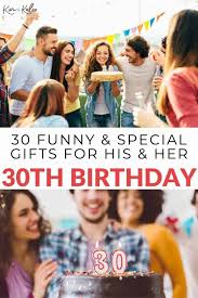 30 unique funny 30th birthday gift ideas