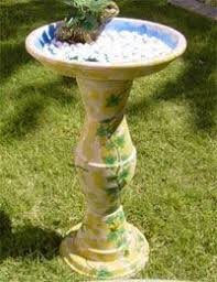Maybe you would like to learn more about one of these? Try These 18 Diy Outdoor Decor Ideas Diy Bird Bath Bird Bath Bird Baths Homemade