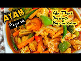 Resepi ayam masak paprik berasal dari negara thailand. Yatcrgm9fvfbwm