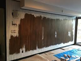 Priming Wood Paneling In Basement