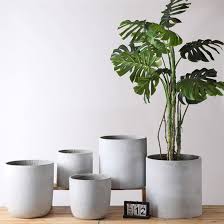 China Cement Pots And Large Flower Pots