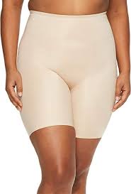 Spanx Womens Plus Size Power Conceal Her Mid Thigh Short