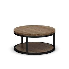 The table is large enough for several people to enjoy. Dallas Industrial Solid Oak Small Round Coffee Table Msl Furniture