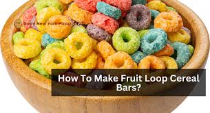 how to make fruit loop cereal bars
