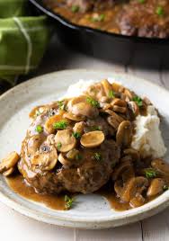 In small skillet, cook mushrooms in butter 3 to 4 minutes. Chopped Steak With Mushroom Gravy Recipe Video