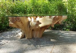 Coffee Table Made Of Real Tree Root
