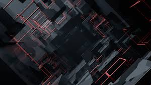 black red abstract 10k wallpaper hd