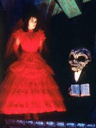 It'd be great if they redo that using this new head model cos the old one sucks. Beetle Juice Beetlejuice Wedding Beetlejuice Costume Red Wedding Dress