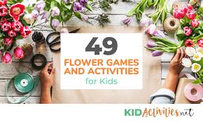 Sing a song of flowers, by the kiboomers. 49 Flower Games And Activities For Kids Kid Activities