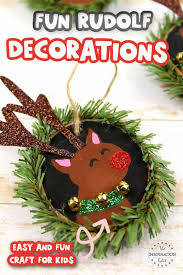 rudolf christmas reindeer ornament for