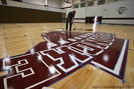 gym floor refinishing tips and cost
