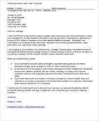 Sample Executive Cover Letters 10 Examples In Word Pdf