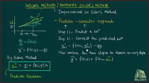 21 heun s method or modified euler s