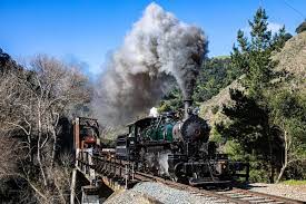 open air train ride in northern california