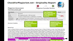 detailed plagiarism report compare
