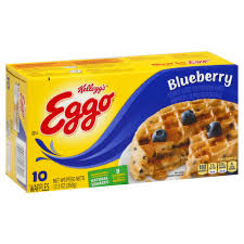 eggo waffles blueberry