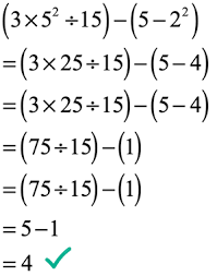 Order Of Operations Practice Problems