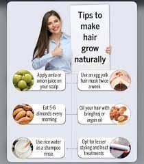 Applying olive oil evenly to the scalp and hair and washing it off after 30 to 60 minutes once or twice a week can help. Tried And Tested Hair Growth Tips On How To Grow Hair Faster In 2021