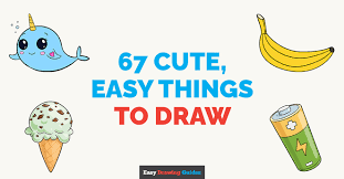 67 cute easy things to draw