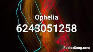 Ophelia adalah sebuah karakter fiksi dalam permainan panggung hamlet karya william shakespeare. Ophelia Roblox Id Roblox Music Codes