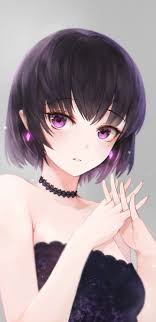 Free anime purple eyes wallpapers and anime purple eyes backgrounds for your computer anime purple eyes wallpapers. Download 1440x2960 Wallpaper Beautiful Anime Girl Bare Shoulder Violet Eyes Samsung Galaxy S8 Samsung Galaxy S8 Plus 1440x2960 Hd Image Background 8333