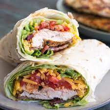 10 Best Chicken And Bacon Tortilla Wrap Recipes gambar png