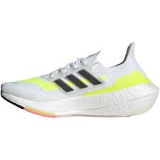 Adidas ultra boost 2.0 uk10.5 3m reflective white 2.0 ultraboost ltd bb3928. Adidas Men S Ultraboost 21 Running Shoes Cloud White Core Black Solar Yellow Fy0377