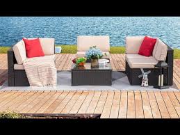 Outdoor Sectional Rattan Sofa Review