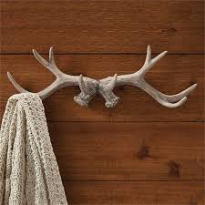 resin deer antler wall hanging decor