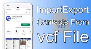 how can i import vcf to iphone