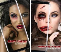 halloween makeup photo editor scary