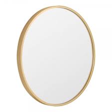 gold metal mirror round wall mirrors
