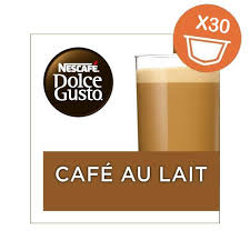 dolce gusto café au lait xl 30 pods