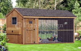 Suburban duck keepers usually get trouble with the backyard space. Large Chicken Duck Coop Plans 6 By 12 Gable A Frame Roof Style 70612cg Ebay